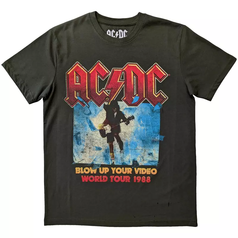 Ac/dc Unisex T-shirt: Blow Up Your Video (small) S