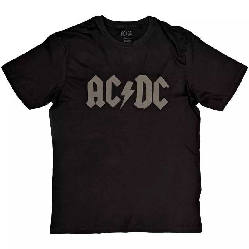 Ac/dc Unisex T-shirt: Logo (hi-build) (small) S