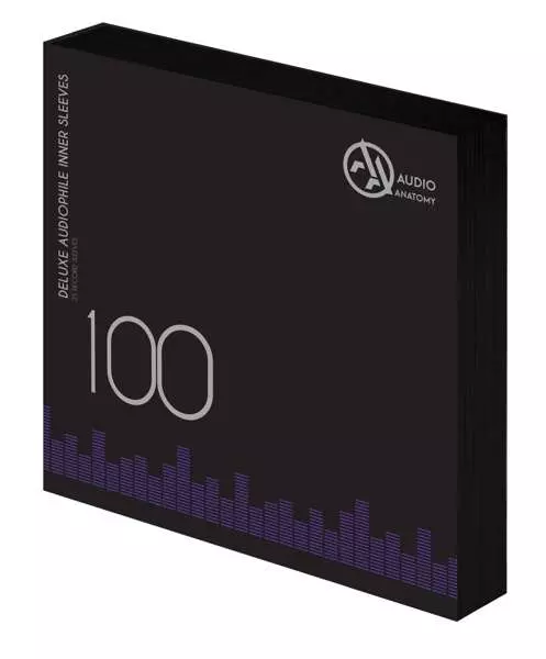 Audio Anatomy Vnitřní antistatické obaly Deluxe Audiophile Černé 100ks