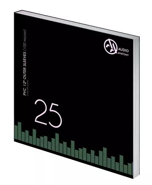 Audio Anatomy Vnější obaly LP (100 Micron) 25ks