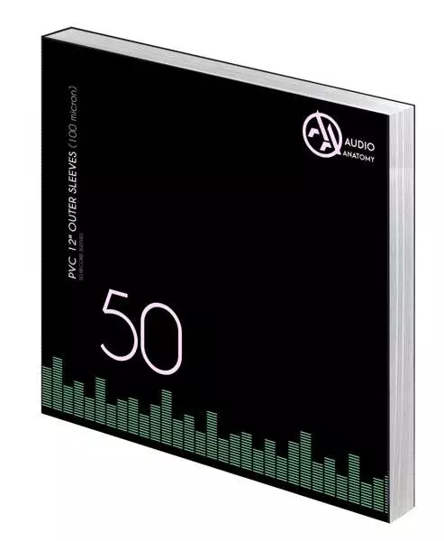 Audio Anatomy Vnější obaly LP (100 Micron) 50ks