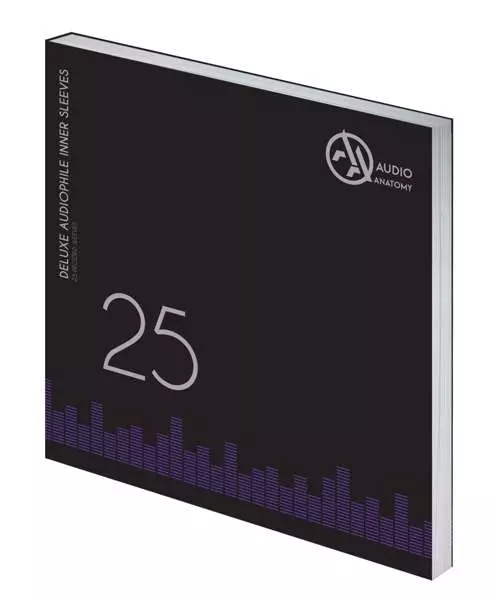 Audio Anatomy Vnitřní antistatické obaly Deluxe Audiophile Bílé 25ks