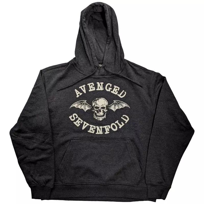 Avenged Sevenfold Unisex Pullover Hoodie: Logo (small) S