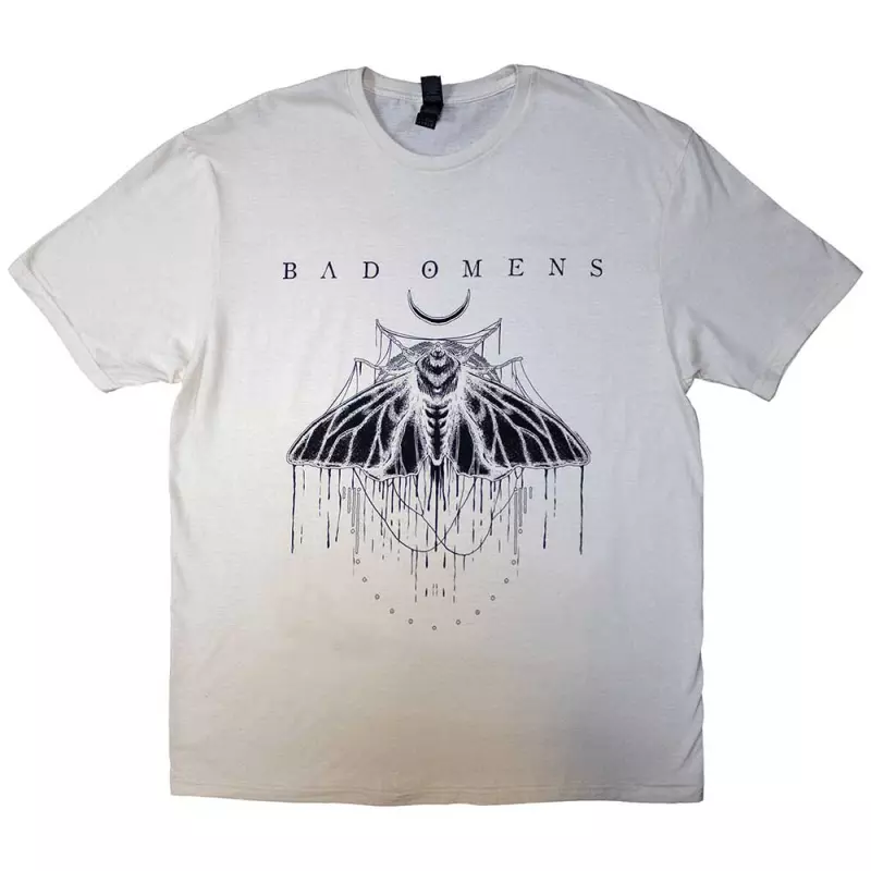 Bad Omens Unisex T-shirt: Moth (x-large) XL