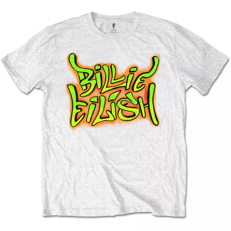 Billie Eilish Kids T-shirt: Graffiti (3-4 Years) 3-4 roky