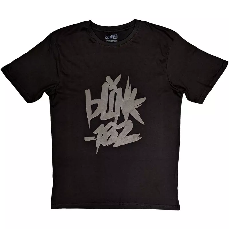 Blink-182 Unisex T-shirt: Neon Logo (hi-build) (small) S