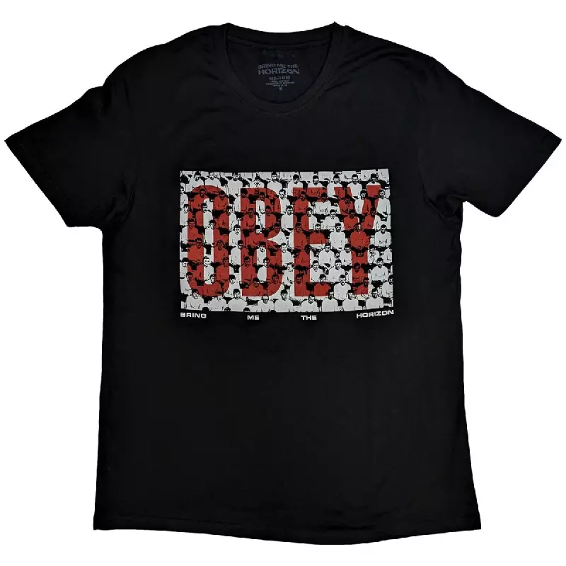 Bring Me The Horizon Unisex T-shirt: Obey (small) S