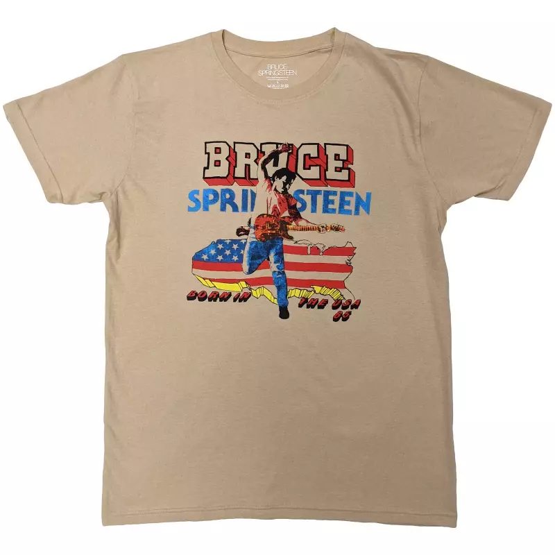 Bruce Springsteen Unisex T-shirt: Born In The Usa '85 (small) S