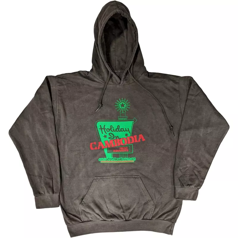 Dead Kennedys Unisex Pullover Hoodie: Holiday In Cambodia (x-small) XS