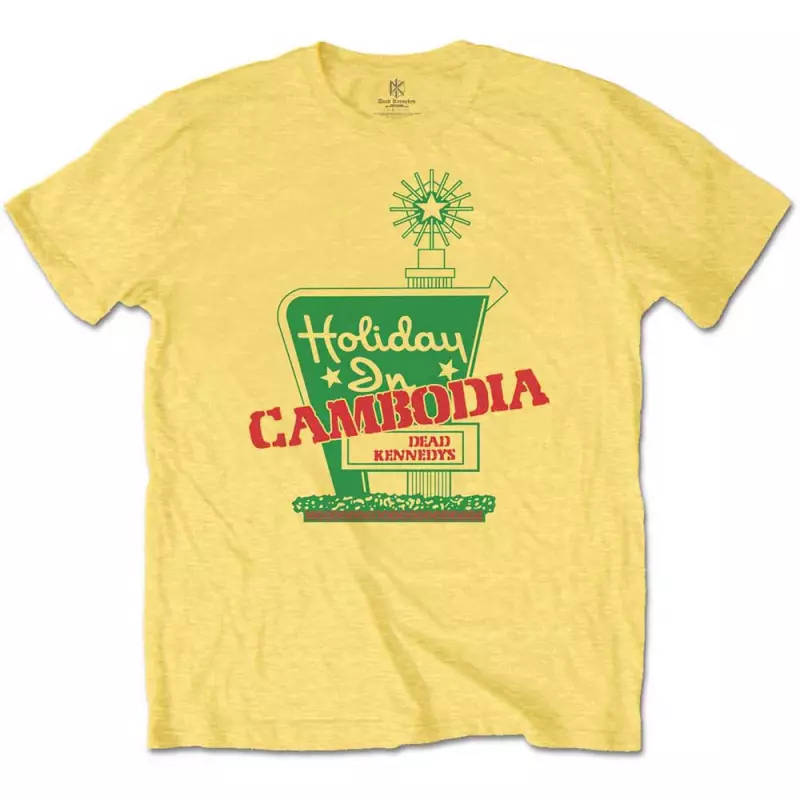 Dead Kennedys Unisex T-shirt: Holiday In Cambodia (x-small) XS