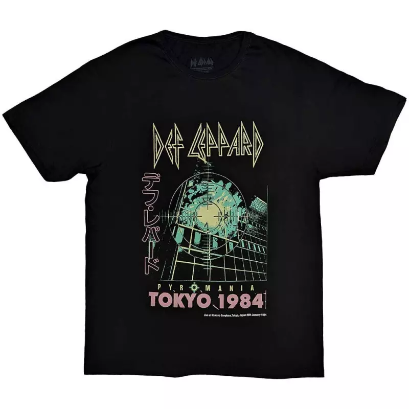 Def Leppard Unisex T-shirt: Tokyo (large) L