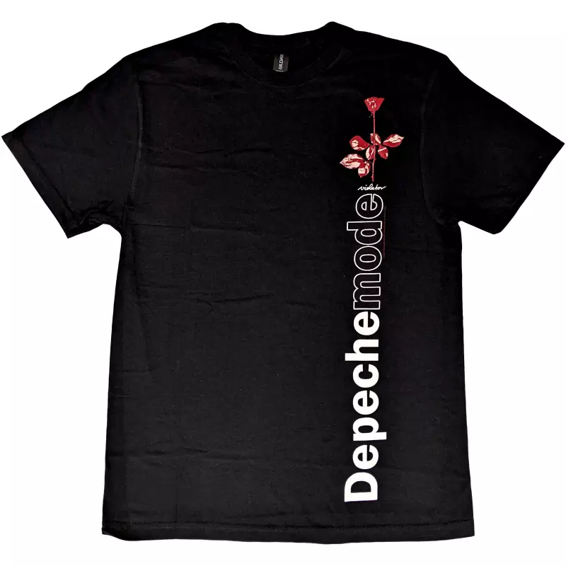 Depeche Mode Unisex T-shirt: Violator Side Rose (small) S