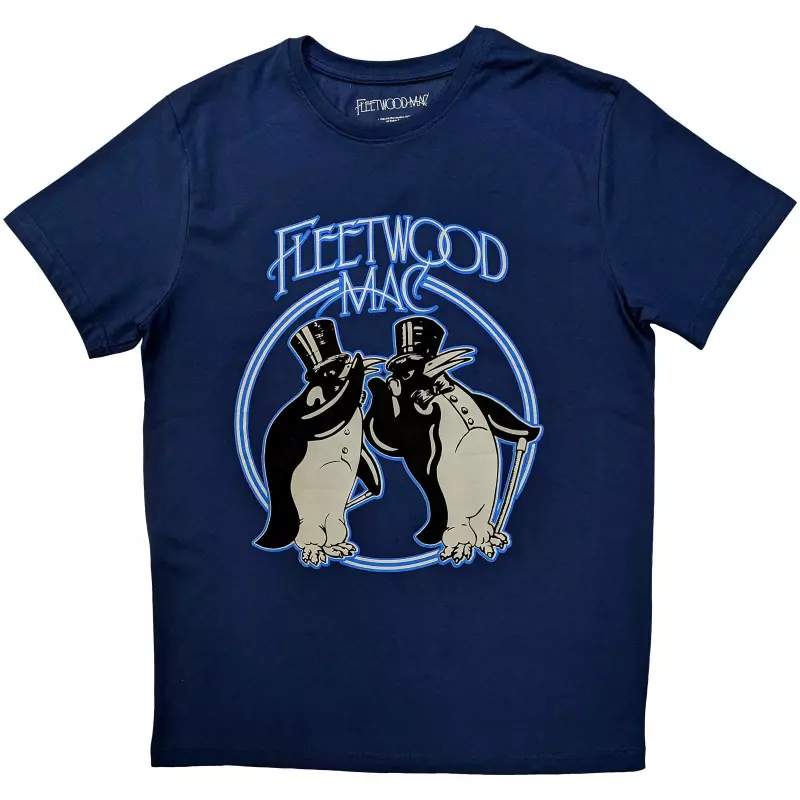 Fleetwood Mac Unisex T-shirt: Penguins (small) S