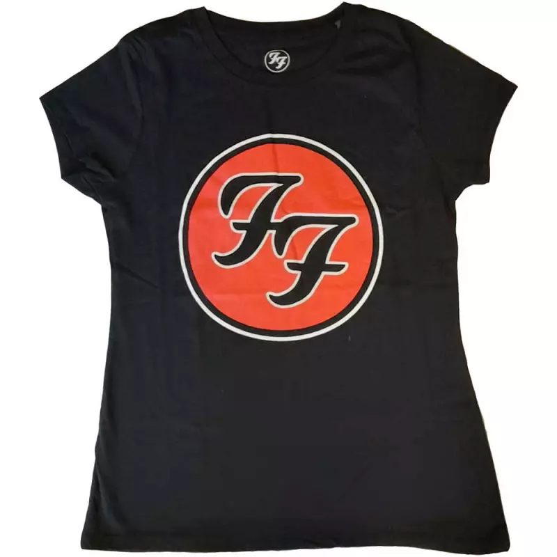 Dámské Tričko Ff Logo Foo Fighters  XS
