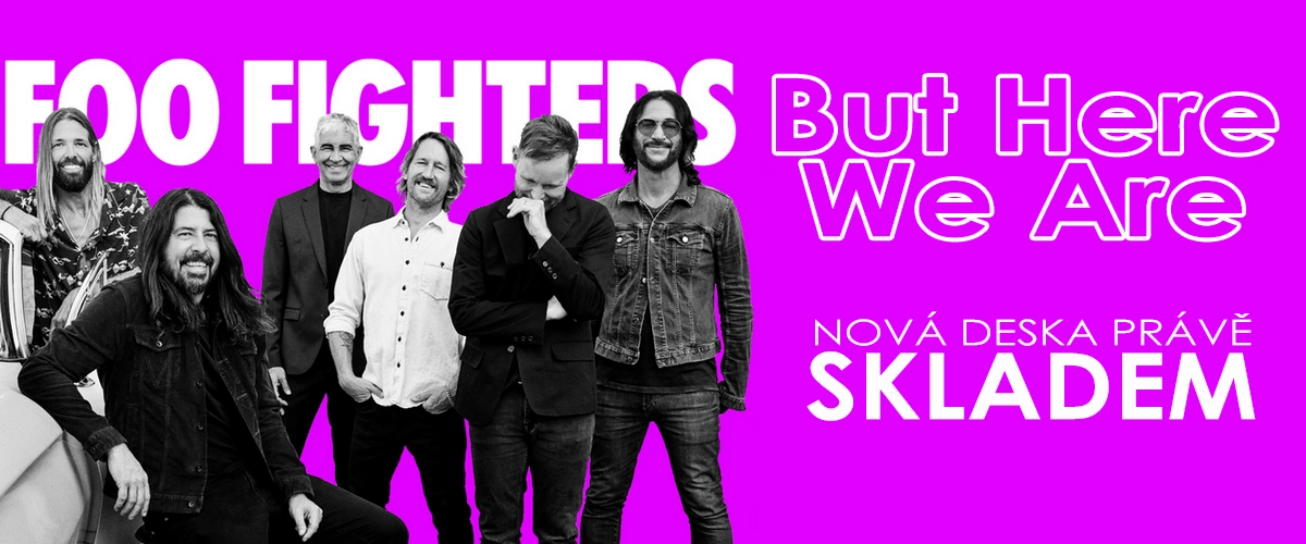 Foo Fighters pokračují s novou deskou But Here We Are!