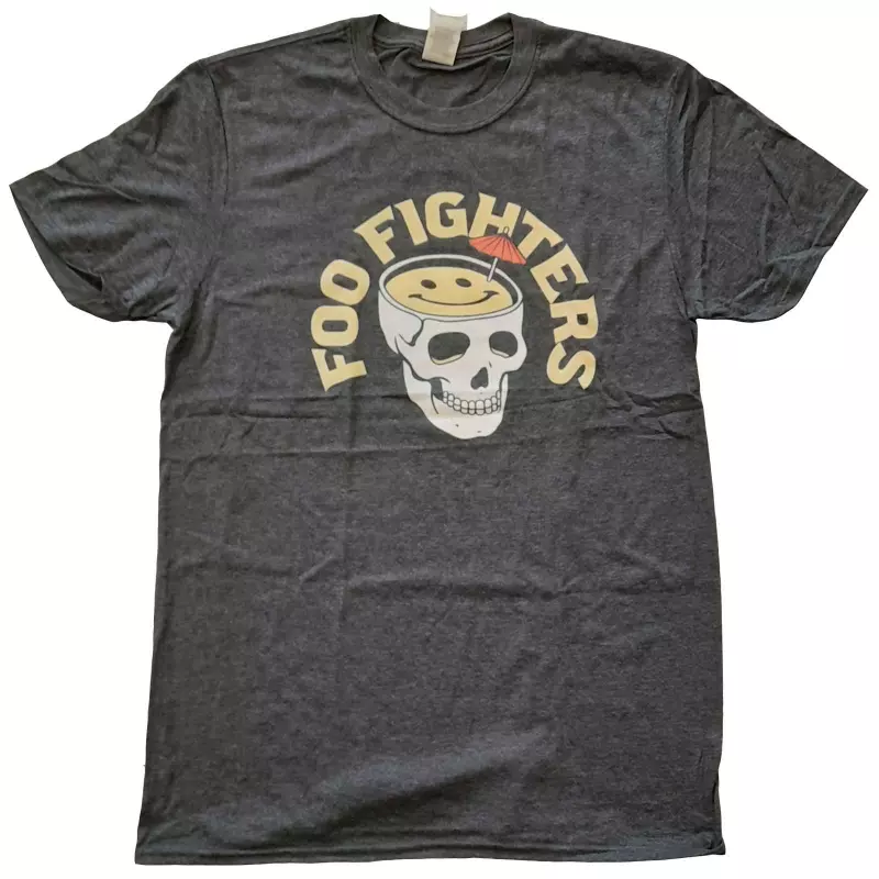 Foo Fighters Unisex T-shirt: Skull Cocktail (ex-tour) (small) S