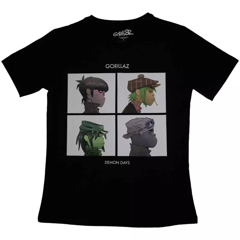 Gorillaz Ladies T-shirt: Demon Days (medium) M