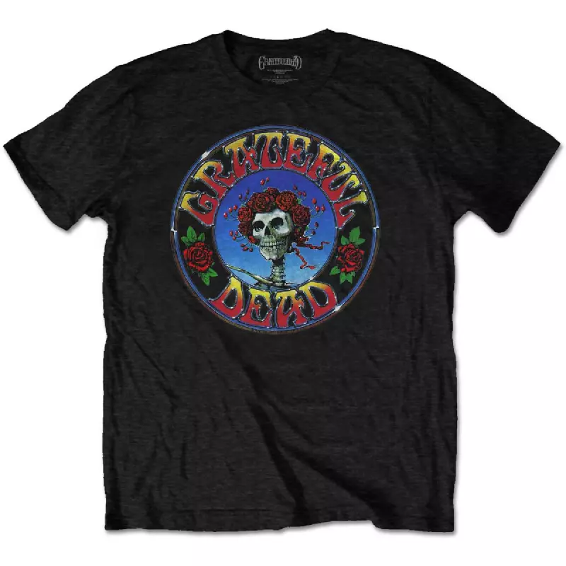 Grateful Dead Unisex T-shirt: Bertha Circle Vintage Wash (small) S