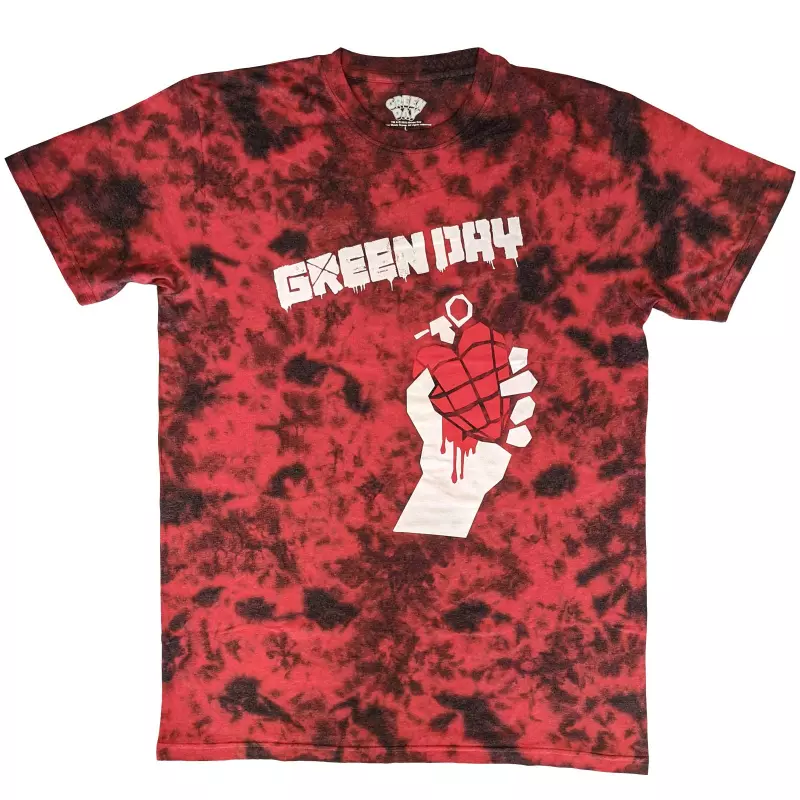 Green Day Unisex T-shirt: American Idiot (wash Collection) (small) S