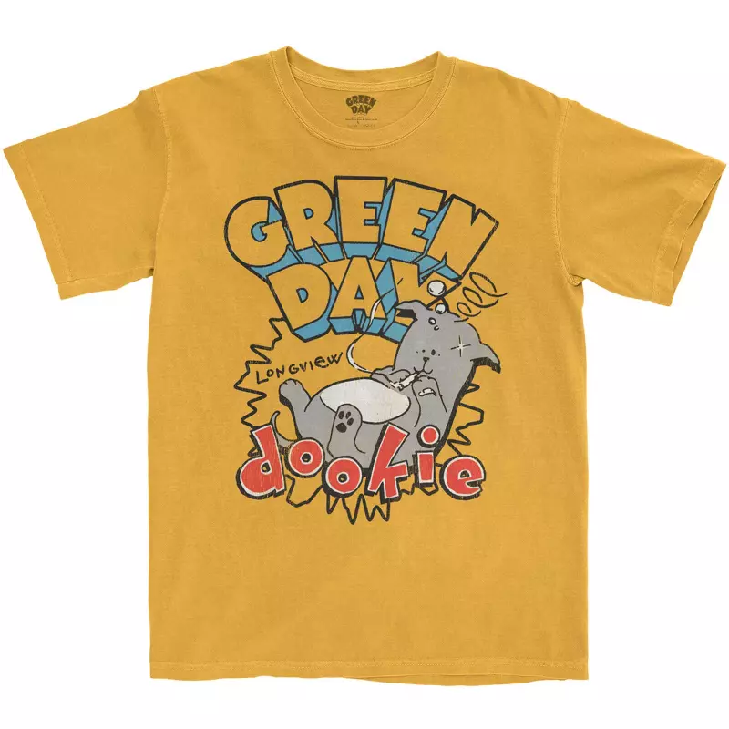 Green Day Unisex T-shirt: Dookie Longview (small) S