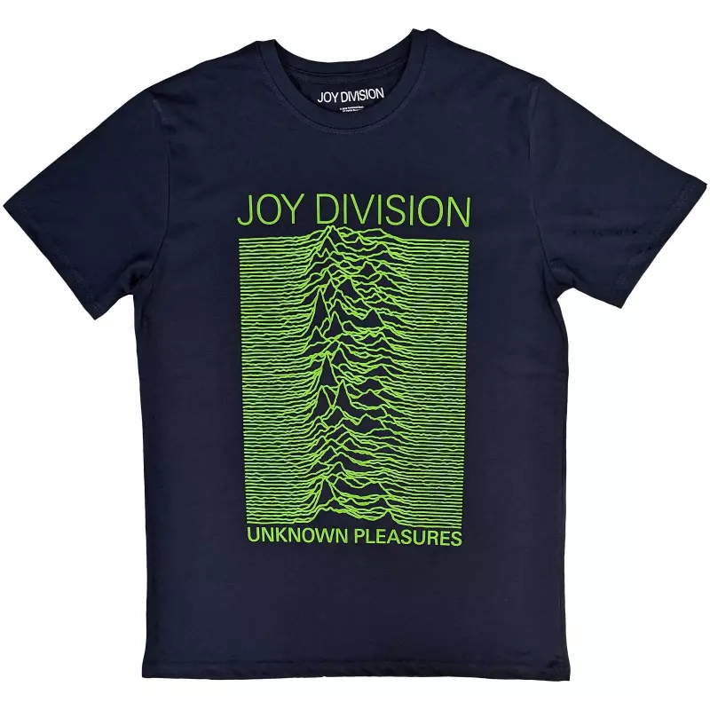 Joy Division Unisex T-shirt: Unknown Pleasures Fp (small) S