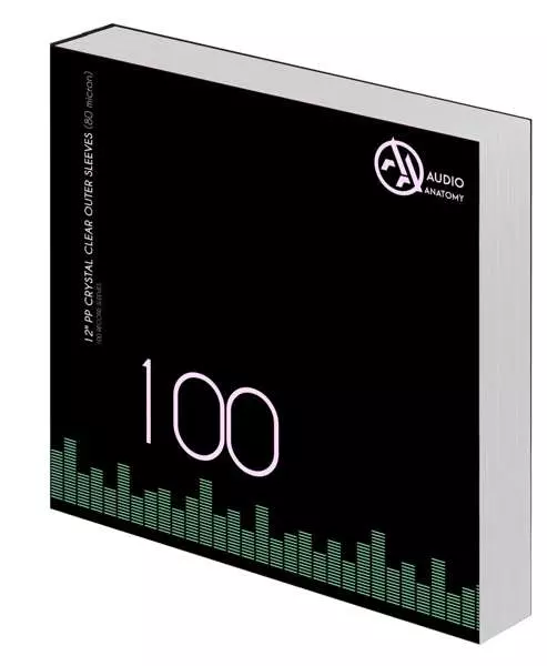 Audio Anatomy Vnější obaly LP (80 Micron) 100Ks