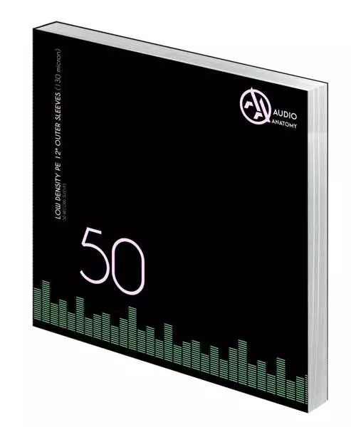 Audio Anatomy Vnější obaly LP (80 Micron) 50Ks