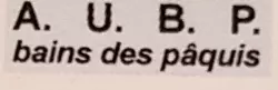 A. U. B. P. Bains Des Pâquis