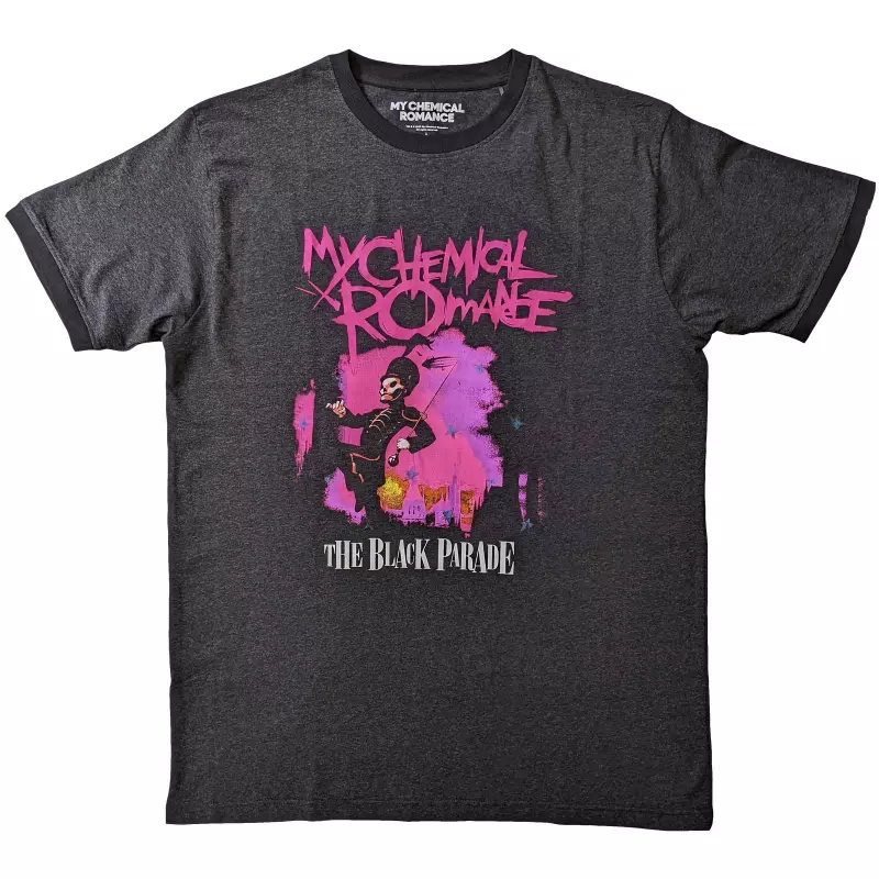 My Chemical Romance Unisex Ringer T-shirt: March (small) S