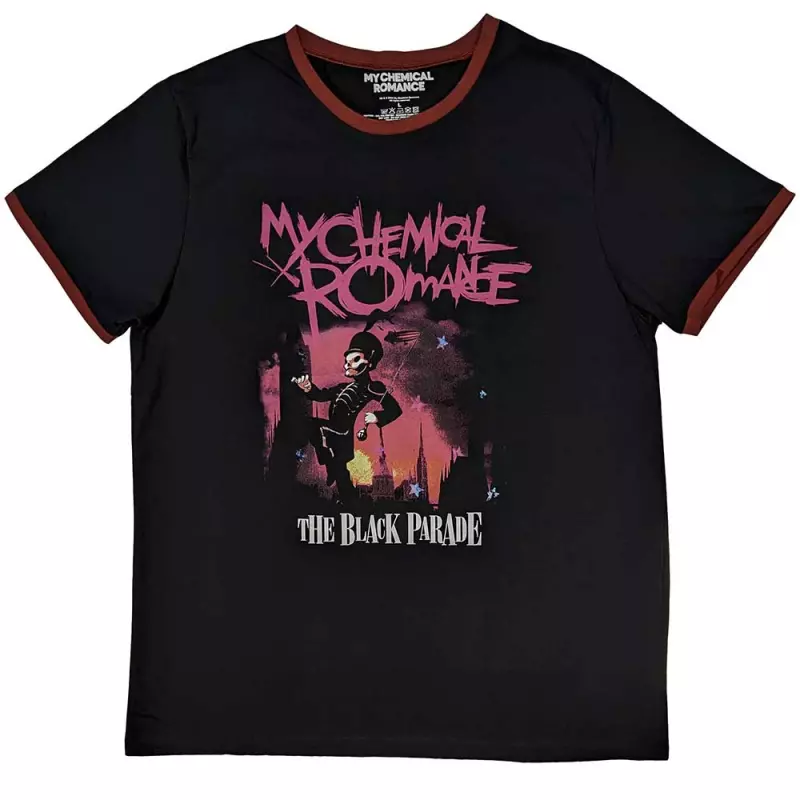 My Chemical Romance Unisex Ringer T-shirt: March (small) S