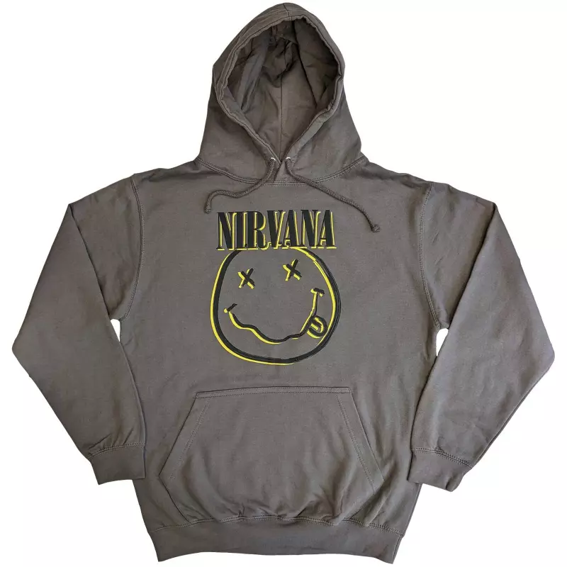 Nirvana Unisex Pullover Hoodie: Inverse Smiley (small) S