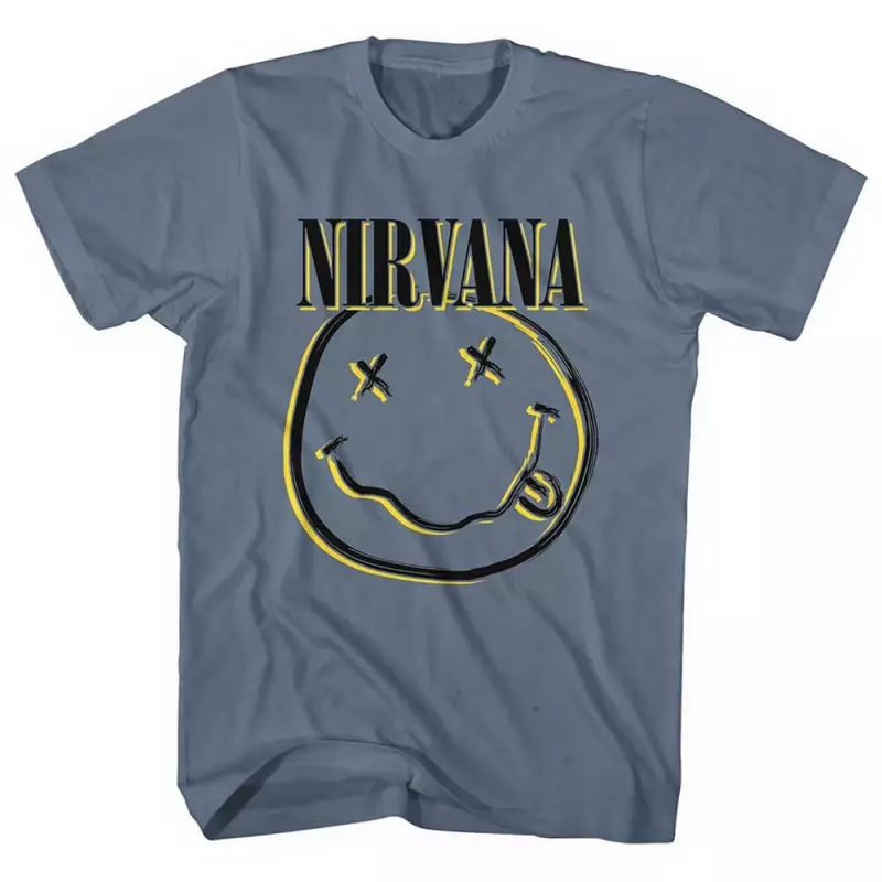 Nirvana Unisex T-shirt: Inverse Smiley (small) S