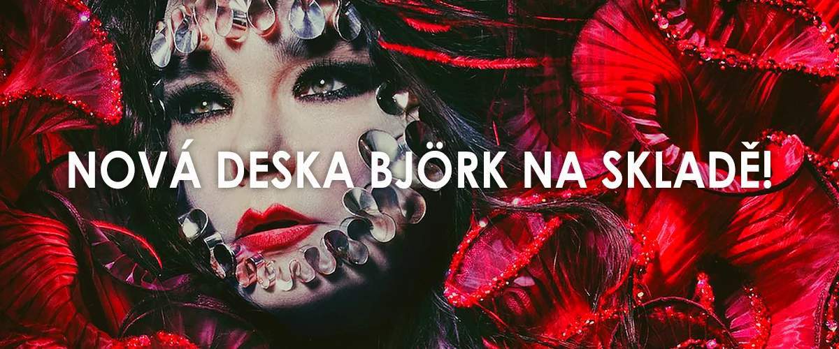 Nová deska Björk skladem i na barevné limitce!
