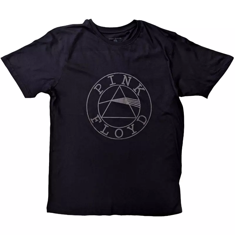 Pink Floyd Unisex T-shirt: Circle Logo (hi-build) (small) S