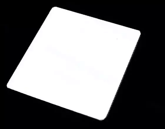 Plastový rozdělovač na LP desky Bílý
