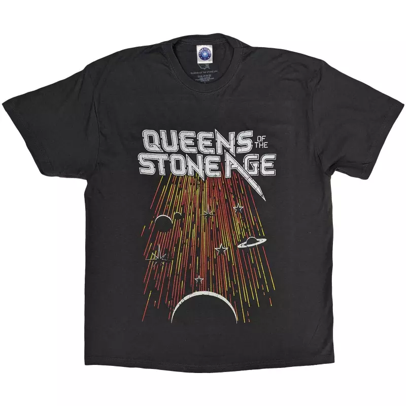 Queens Of The Stone Age Unisex T-shirt: Meteor Shower (small) S