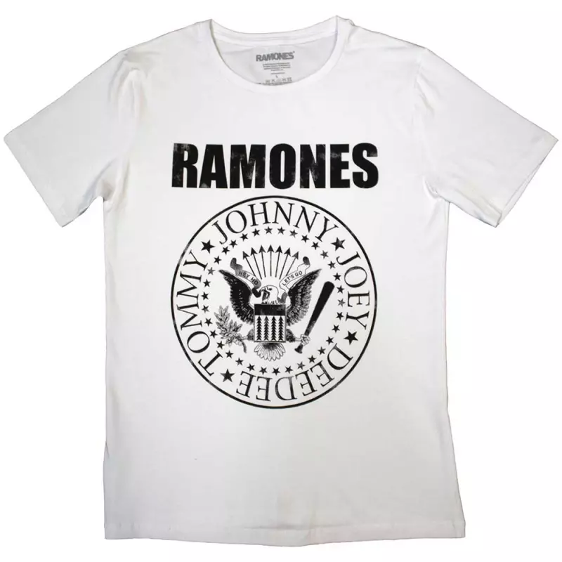 Ramones Ladies T-shirt: Presidential Seal (medium) M