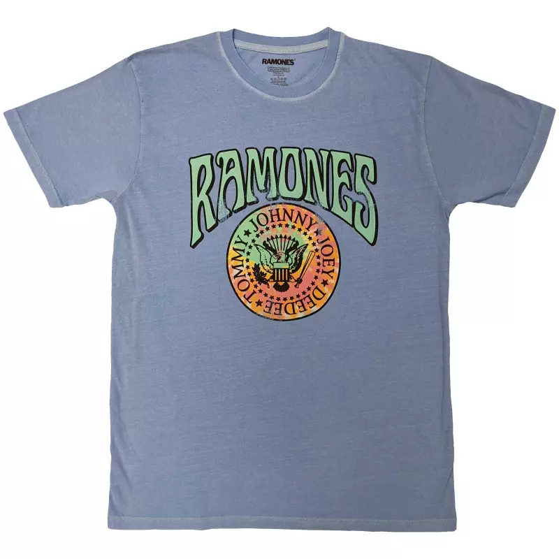Ramones Unisex T-shirt: Crest Psych (small) S