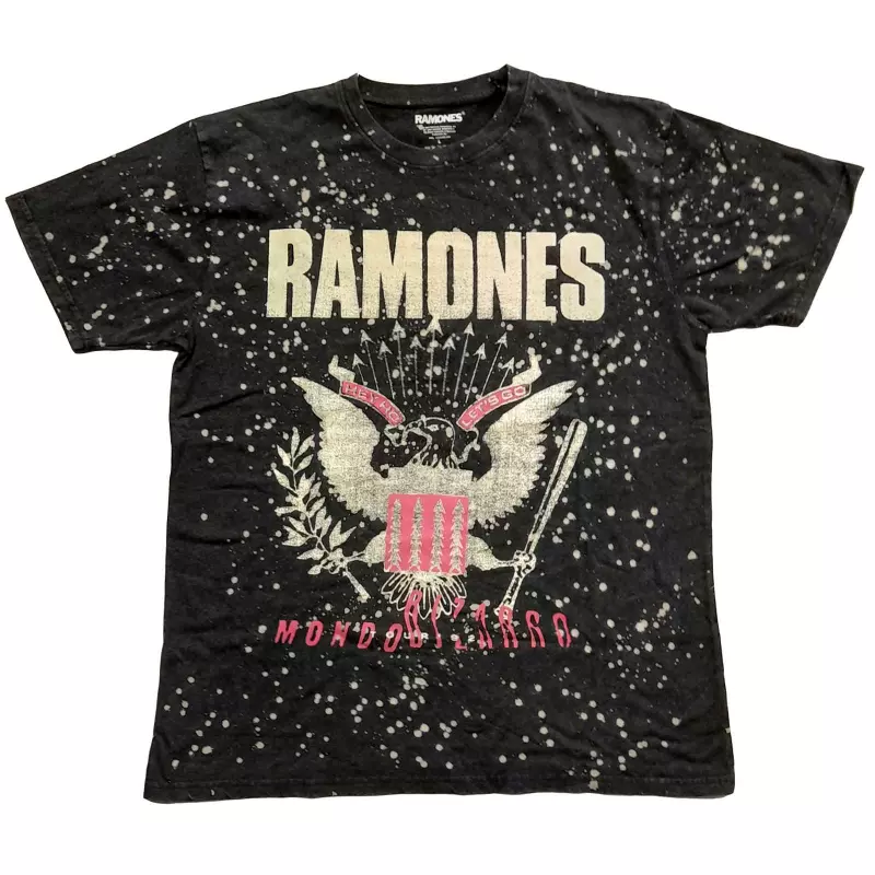 Ramones Unisex T-shirt: Eagle (wash Collection) (small) S