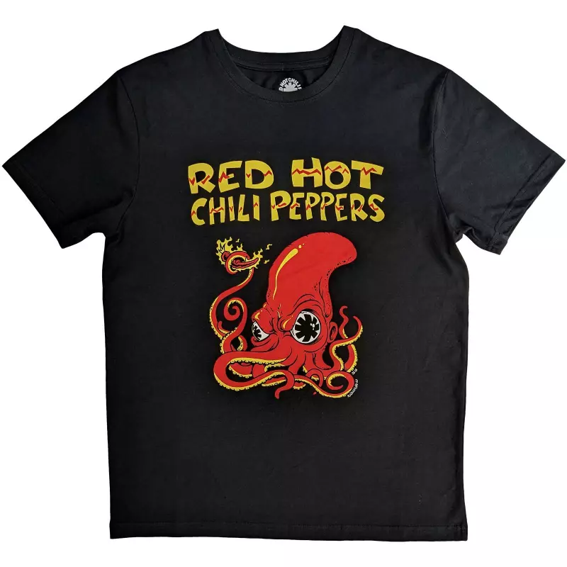 Red Hot Chili Peppers Unisex T-shirt: Octopus (medium) M