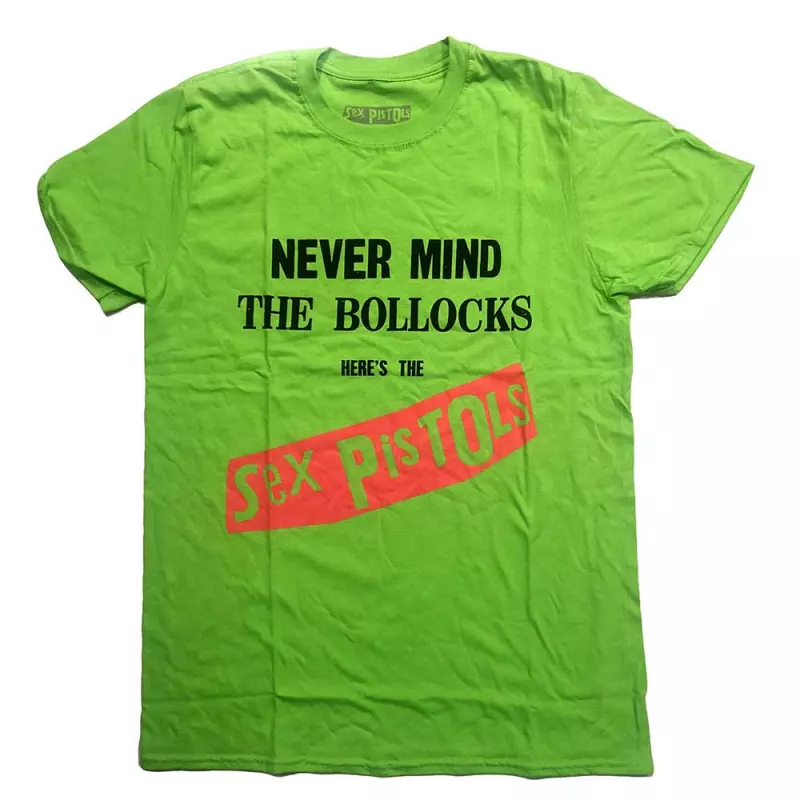 The Sex Pistols Ladies T-shirt: Nevermind The B...s Original Album  (x-small) XS