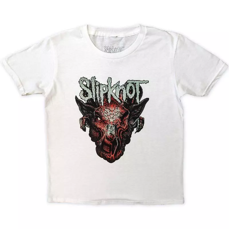 Slipknot Kids T-shirt: Infected Goat (back Print) (9-10 Years) 9-10 let