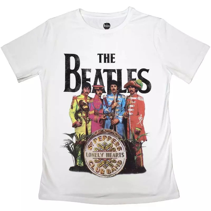 The Beatles Ladies T-shirt: Sgt Pepper (medium) M