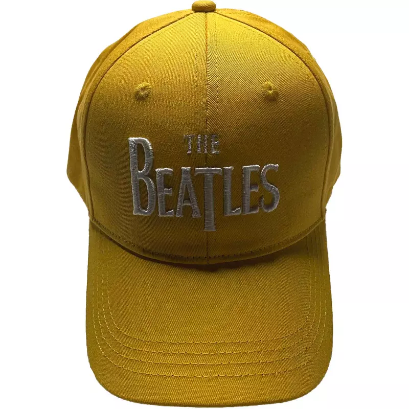 The Beatles Unisex Baseball Cap: White Drop T Logo