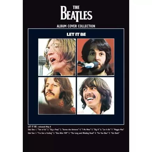 The Beatles Postcard: Let It Be (standard) Standard
