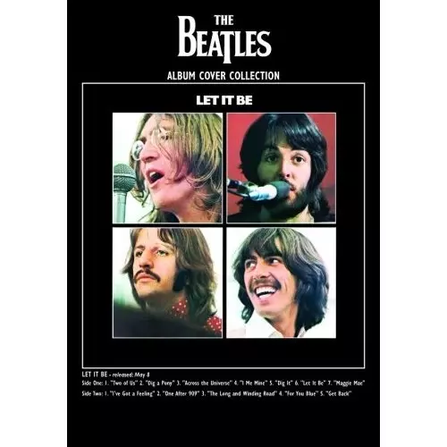 The Beatles Postcard: Let It Be (large) L