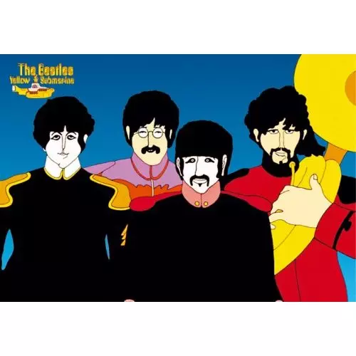 The Beatles Postcard: Yellow Submarine (standard) Standard