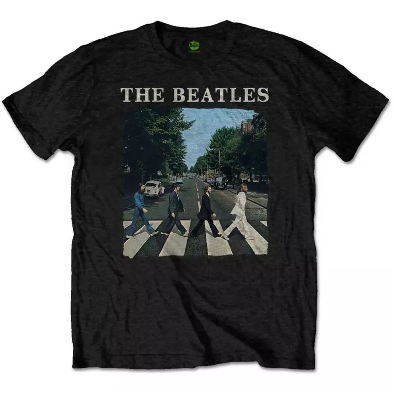 Tričko Abbey Road & Logo The Beatles  S