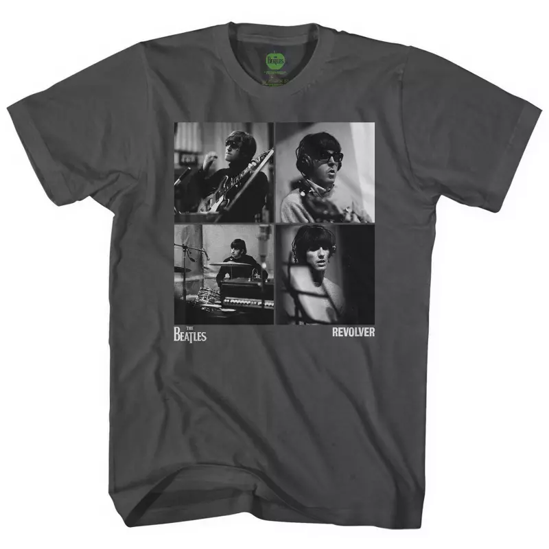 The Beatles Unisex T-shirt: Revolver Studio Shots (small) S