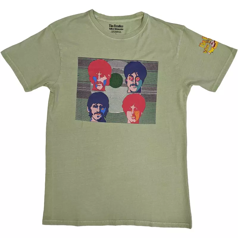 The Beatles Unisex T-shirt: Yellow Submarine Magic Piano (back Print) (small) S